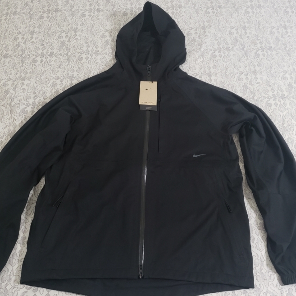 Mens Nike Black Active Jacket Size Medium - Picture 1 of 6
